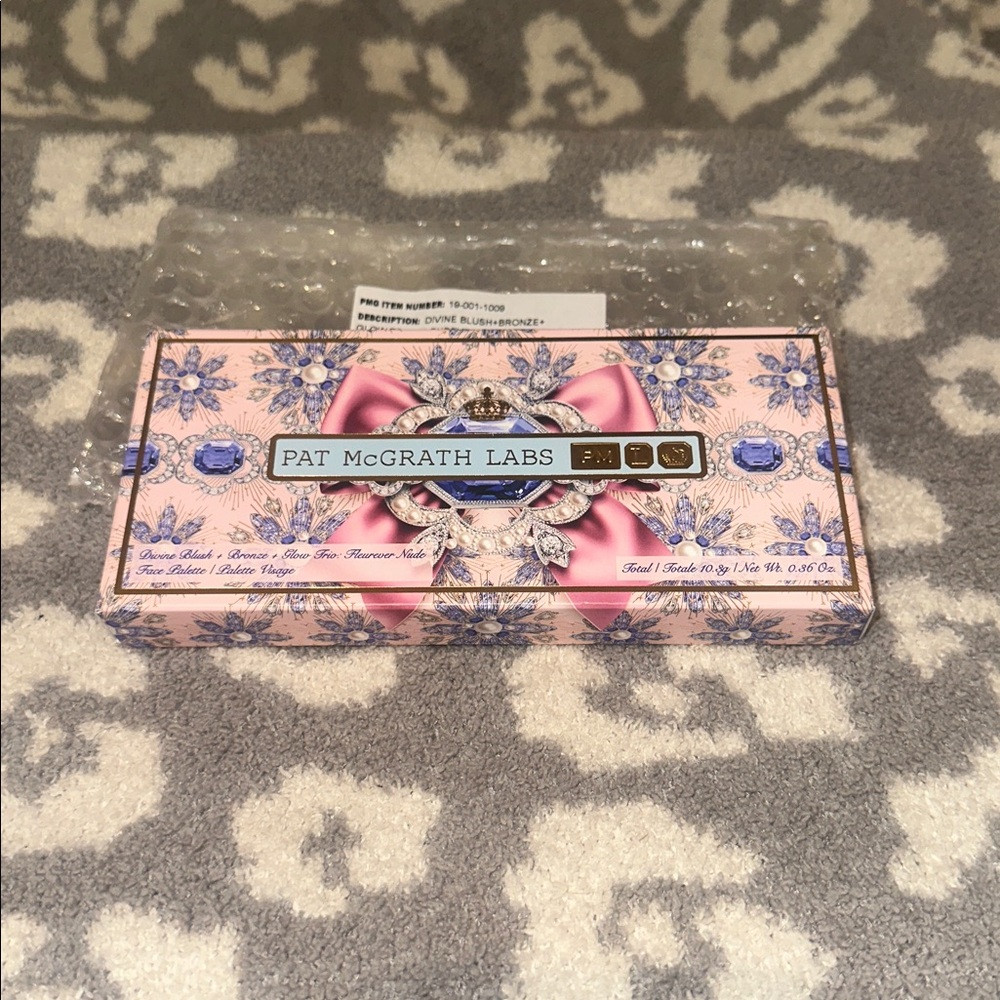 Pat McGrath Divine Blush & Bronze & Glow Trio Fleurever Nude Face Palette 🎨 New